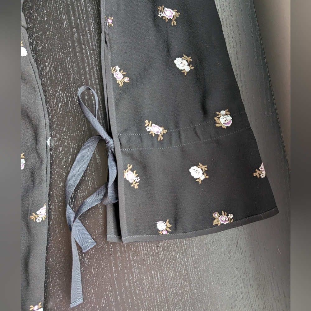 Club Monaco Floral Embroidered Romper - Picture 7 of 12